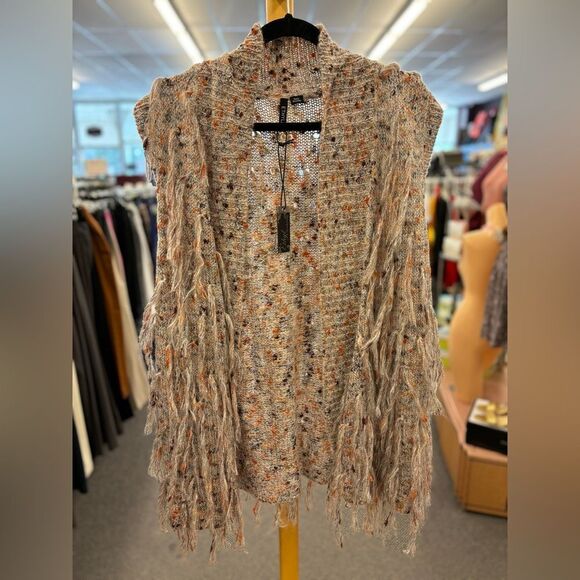 New Ethyl ladies XXL tan orange vest - Picture 1 of 6